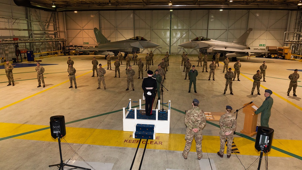 Lord Lieutenant at RAF Lossiemouth