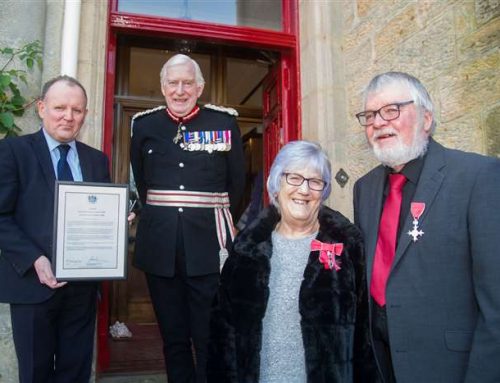Moray fostering couple Joyce and Ronnie Loveland receive MBEs