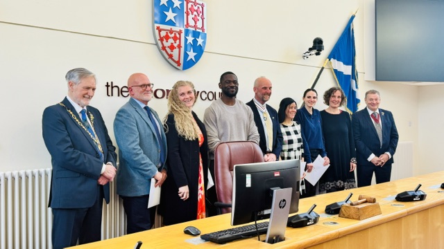 Citizenship Ceremony held at Moray Council on 7 May