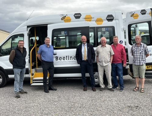 Lord Lieutenant visits the Beeline Community Transport and Wellbeing Hub