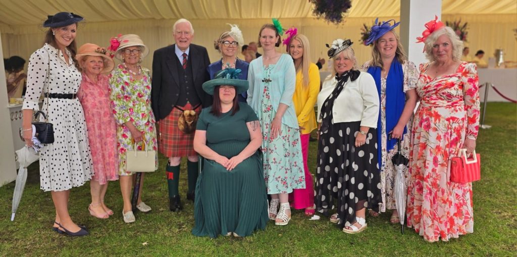 Kinloss Military Wives Choir at the Royal Garden Party